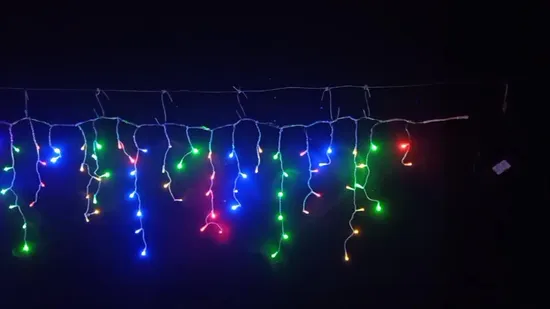 LED-Eiszapfen-Weihnachtslicht für Feiertagslicht, LED-Hochzeitsdekoration, LED-Heimdekoration