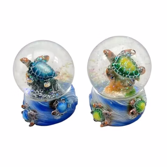 Individuelles Wasser-Glitzer-Schneekugel-Souvenir